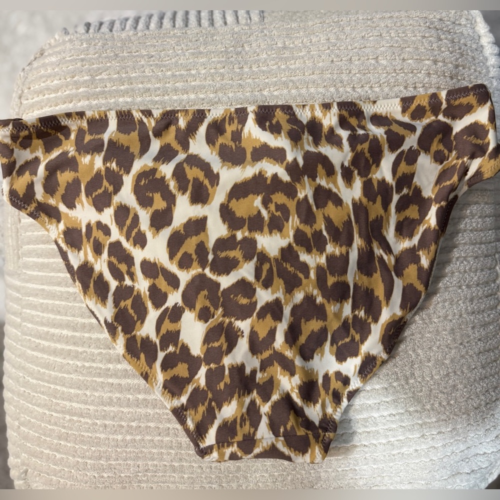 NWOW Arie Leopard Print Bikini Bottom - Picture 5 of 5